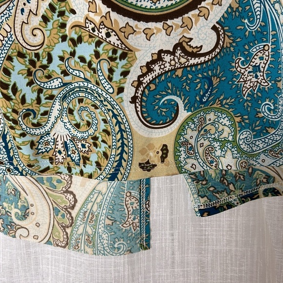 Y2K 70’s vibe,retro,Notations,blouse ,2X,Tribal Vintage,stretchy,boho,wood,beads - Picture 8 of 13